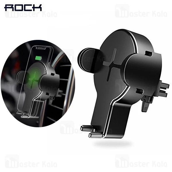 هولدر شارژر وایرلس Rock W2 Wireless Charging Stand