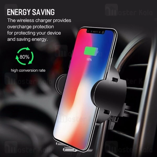 هولدر شارژر وایرلس Rock W2 Wireless Charging Stand