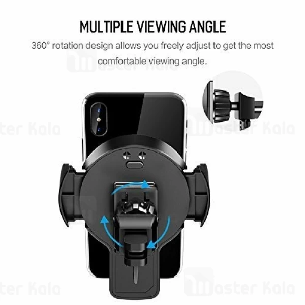 هولدر شارژر وایرلس Rock W2 Wireless Charging Stand