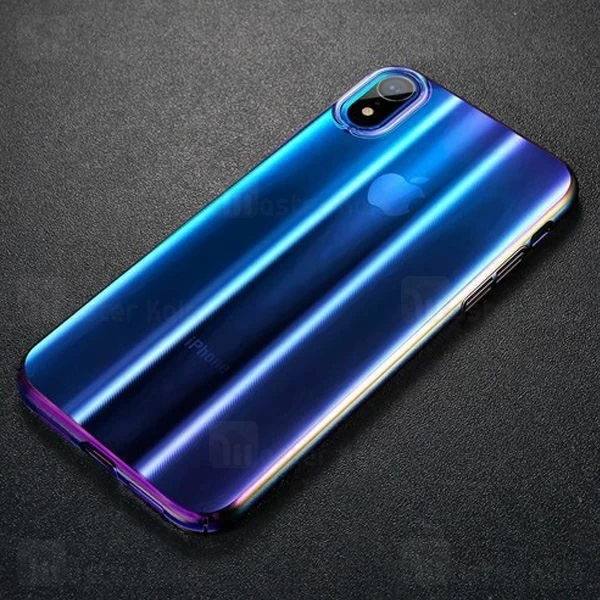 قاب لیزری رنگین کمانی بیسوس آیفون Apple iPhone XR Baseus Aurora Case