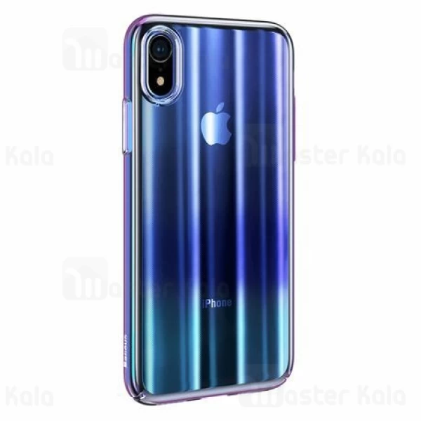 قاب لیزری رنگین کمانی بیسوس آیفون Apple iPhone XR Baseus Aurora Case