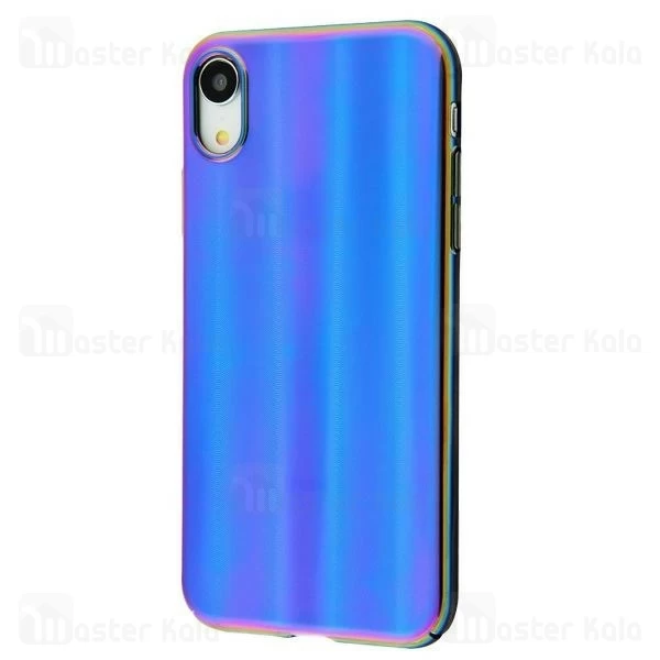 قاب لیزری رنگین کمانی بیسوس آیفون Apple iPhone XR Baseus Aurora Case