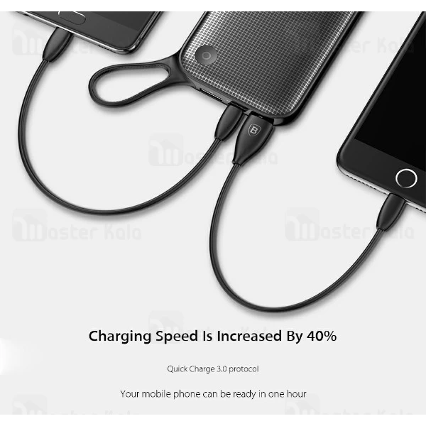 پاوربانک بیسوس Baseus BS-P20KQ2B PD PPKC-A02 Type-C 3 Port 20000 mAh QC 3.0