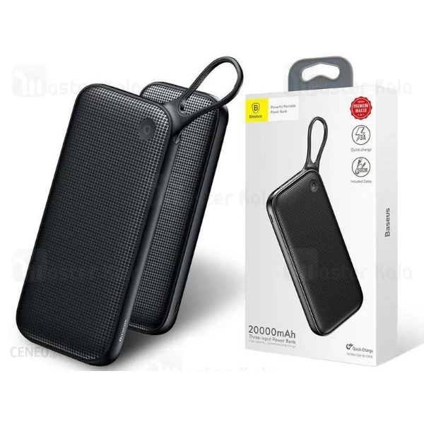 پاوربانک بیسوس Baseus BS-P20KQ2B PD PPKC-A02 Type-C 3 Port 20000 mAh QC 3.0