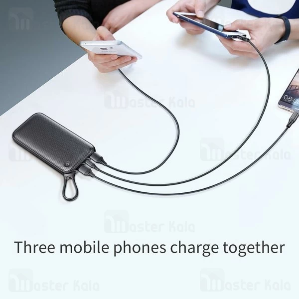 پاوربانک بیسوس Baseus BS-P20KQ2B PD PPKC-A02 Type-C 3 Port 20000 mAh QC 3.0