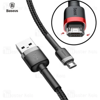 کابل میکرو یو اس بی بیسوس Baseus Cafule CAMKLF-AG1 طول 50 سانتی متر و 2.4 آمپر