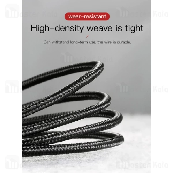 کابل میکرو یو اس بی بیسوس Baseus Cafule Data And Charge توان 2.4 آمپر