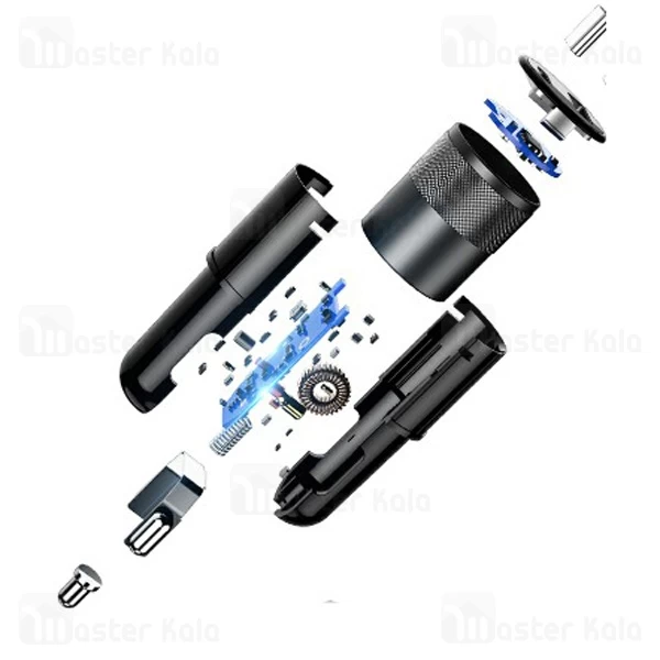 شارژ فندکی دو پورت فست شارژ راک Rock H5 PD CC003 QC 3.0 با پورت تایپ سی
