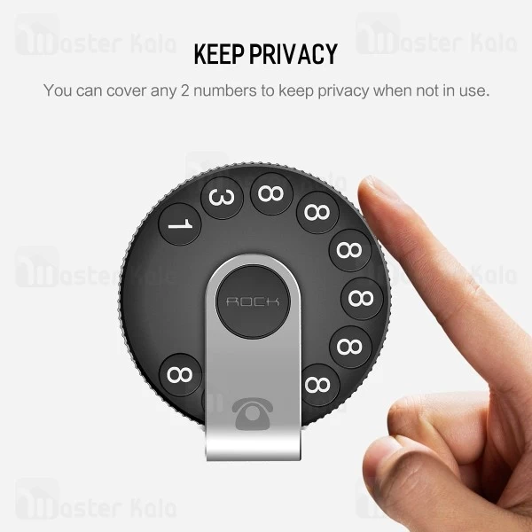 هولدر کارت پارکینگ راک Rock RPH0847 Temporary Parking Number Plate