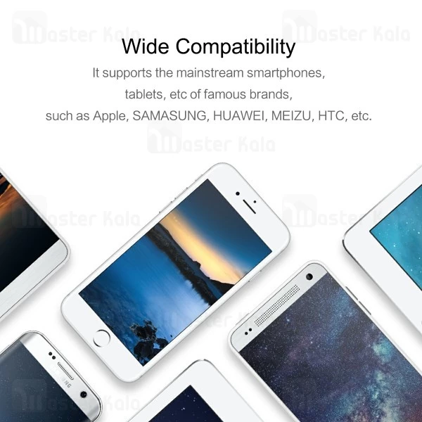 آداپتور شارژر 2 پورت راک اسپیس Rock Space RWC0239 Sugar Travel Charger