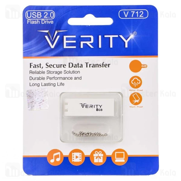 فلش مموری 8 گیگابایت وریتی Verity V712