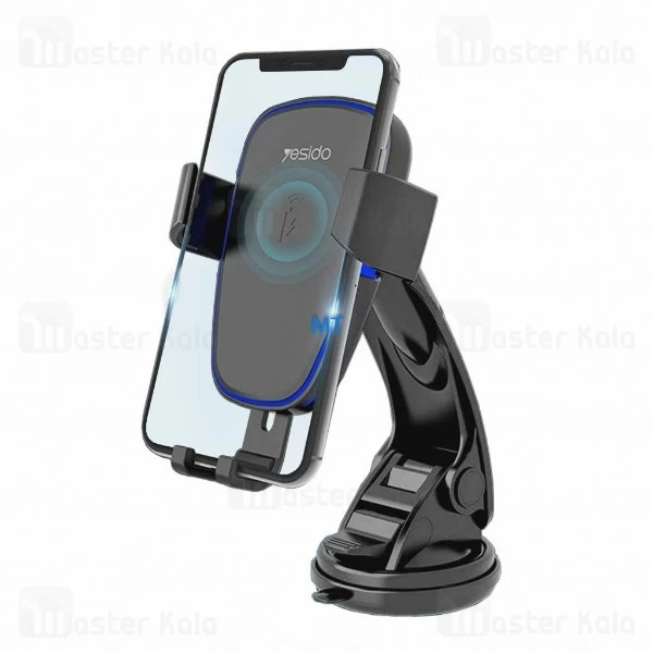 هولدر دو کاره و شارژر وایرلس یسیدو Yesido C35 Car Holder And Wireless Charger