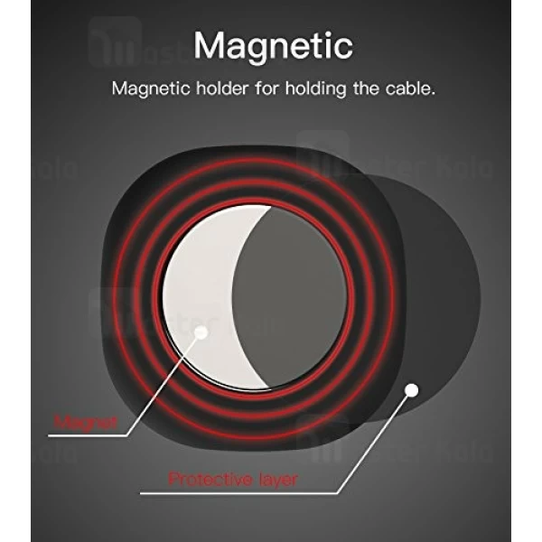 گیره نگهدارنده کابل یسیدو Yesido YCC01 Magnet Cable Clip طراحی مغناطیسی