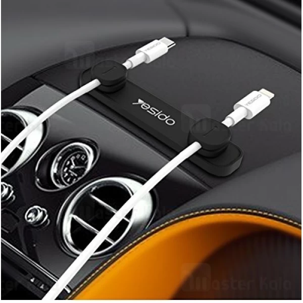 گیره نگهدارنده کابل یسیدو Yesido YCC01 Magnet Cable Clip طراحی مغناطیسی