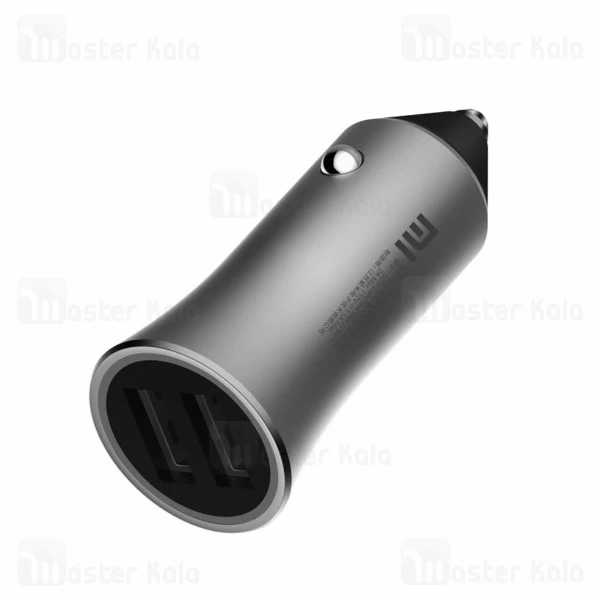 شارژر فندکی 2 پورت فست شارژ شیائومی Xiaomi CC05ZM 18W توان 2.4 آمپر