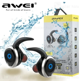 هندزفری بلوتوث اوی دوگوش Awei T1 TWS