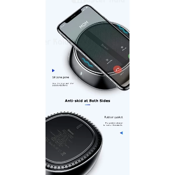 شارژر وایرلس و هاب 3 پورت بیسوس Baseus Star 2 in 1 Desktop Wirelessشارژر وایرلس و هاب 3 پورت بیسوس Baseus Star 2 in 1 Desktop Wireless