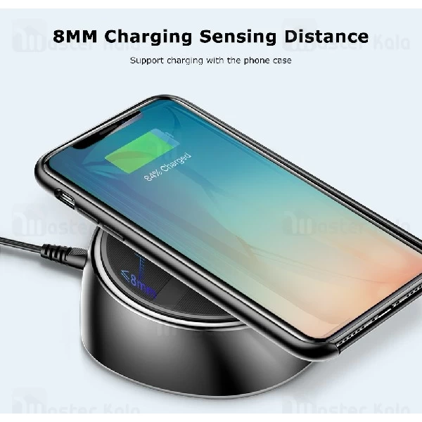 شارژر وایرلس و هاب 3 پورت بیسوس Baseus Star 2 in 1 Desktop Wireless