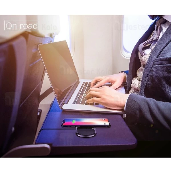 شارژر وایرلس 20 وات بیسوس Baseus Dual Wireless شارژ همزمان دو دستگاه