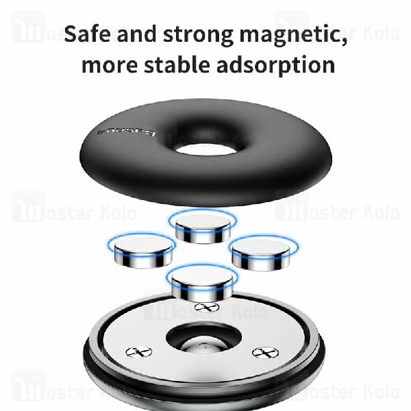 پایه نگهدارنده آهن ربایی بیسوس Baseus Star Ring Magnetic Car Air Outlet