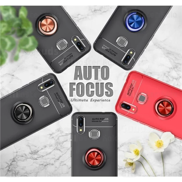 قاب Becation Auto Focus Magnetic Ring Case Huawei Y9 2019
