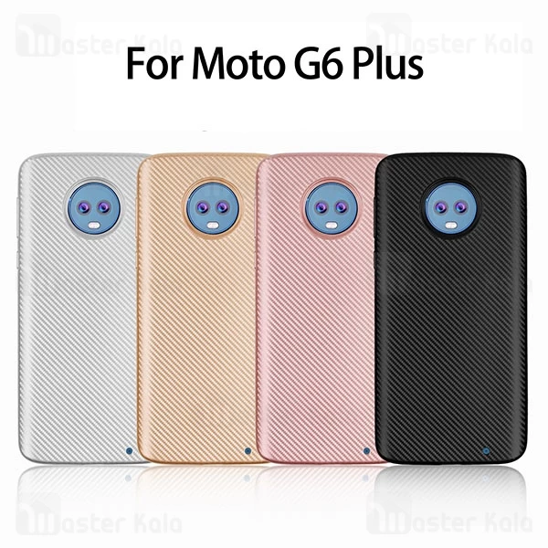 قاب فیبر کربنی Motorola Moto G6 Plus Haimen Fiber Carbon Texture