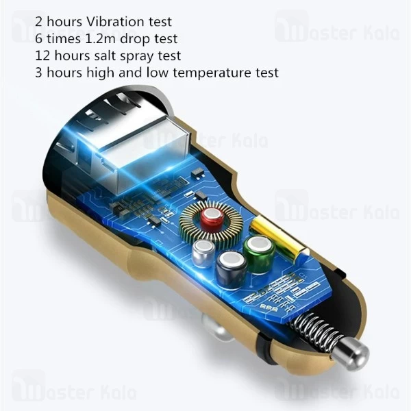 شارژر فندکی Joway JC66 2.4A Car Charger Dual Port