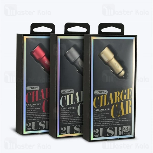 شارژر فندکی Joway JC66 2.4A Car Charger Dual Port