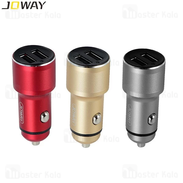 شارژر فندکی Joway JC66 2.4A Car Charger Dual Port