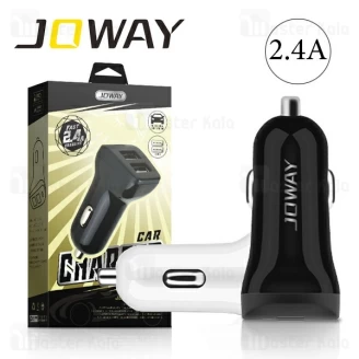شارژر فندکی 2 پورت جووی Joway JC68 توان 2.4 آمپر