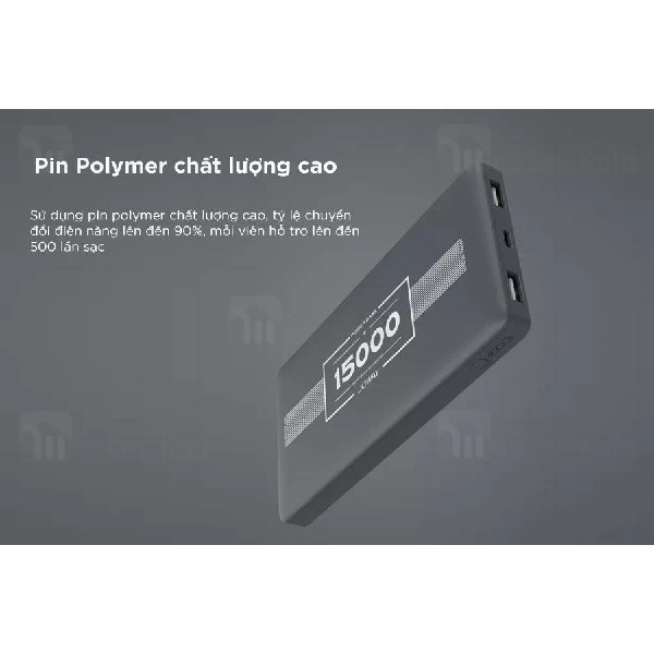 پاوربانک 15000 میلی آمپر جووی Joway JP-125 Dual Port Power Bank دو پورت