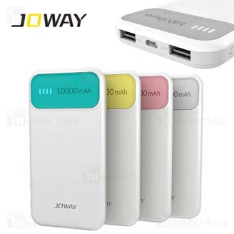 پاوربانک 10000 میلی آمپر جووی Joway JP-62 Dual Port Power Bank دو پورت