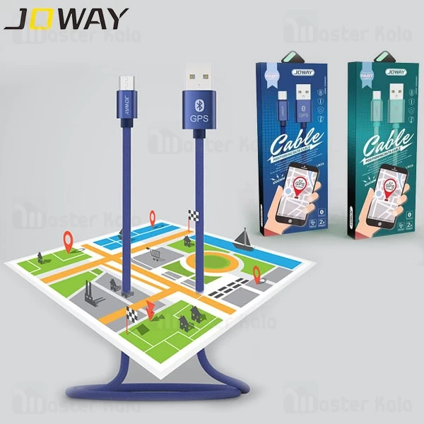 کابل بلوتوثی Joway LM29 Bluetooth GPS Navigation USB to Micro USB Cable