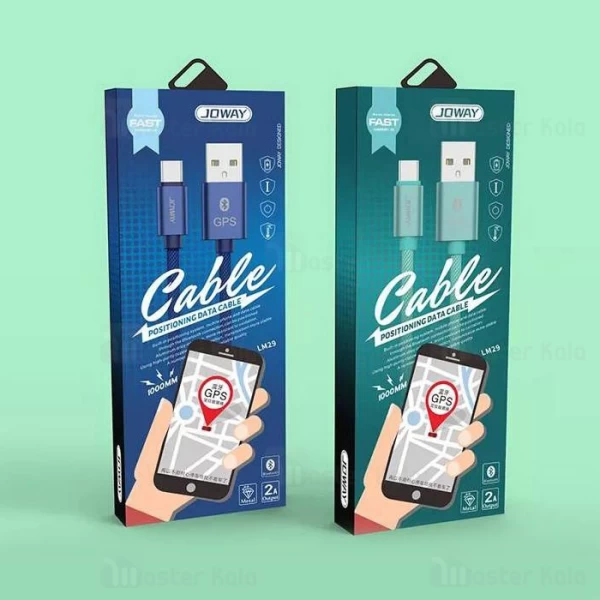 کابل بلوتوثی Joway LM29 Bluetooth GPS Navigation USB to Micro USB Cable