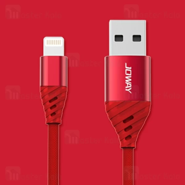 کابل لایتنینگ جووی Joway Li102 DENIM Lightning Data Cable توان 2 آمپر
