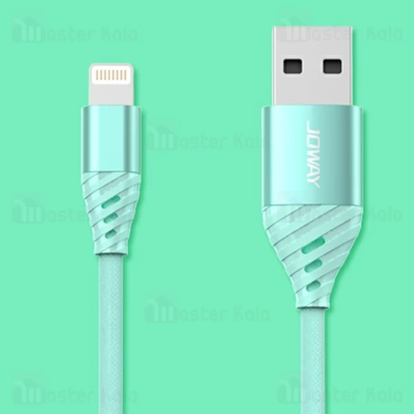 کابل لایتنینگ جووی Joway Li102 DENIM Lightning Data Cable توان 2 آمپر