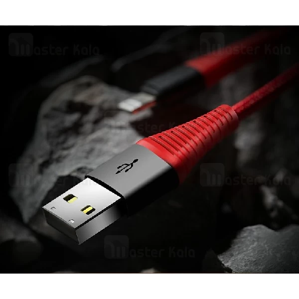 کابل لایتنینگ راک Rock Hi-Tensile توان 2.1 آمپر و طول 25 سانتی متر