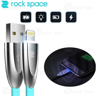 کابل لایتنینگ هوشمند قطع کن خودکار راک Rockspace Metal Lightning Auto Disconnect