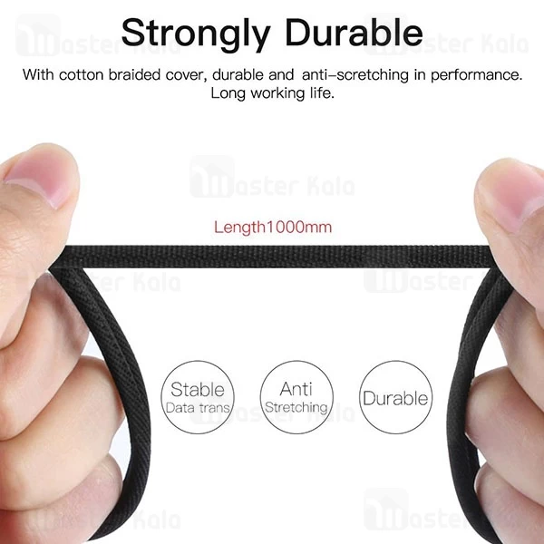 کابل آیفونی Yesido CA-13 Do Durable 2.4A Transmit And Charge Cable