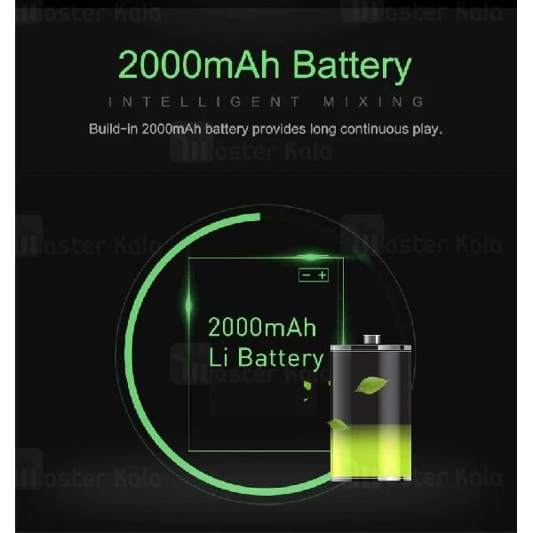 میکروفون بی سیم و اسپیکر بلوتوث راک اسپیس rock space RAU0582 Karaoke