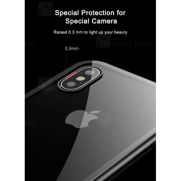 قاب مگنتی بیسوس آیفون Apple iPhone X / XS Baseus Magnetite Hardware Case