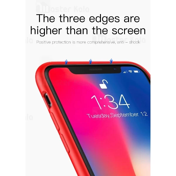 قاب سیلیکونی بیسوس آیفون Apple iPhone X / XS Baseus Original LSR Case