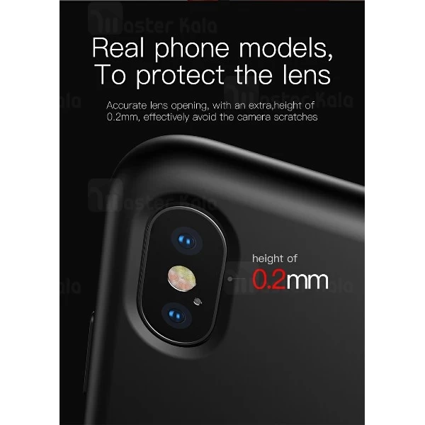 قاب سیلیکونی بیسوس آیفون Apple iPhone X / XS Baseus Original LSR Case