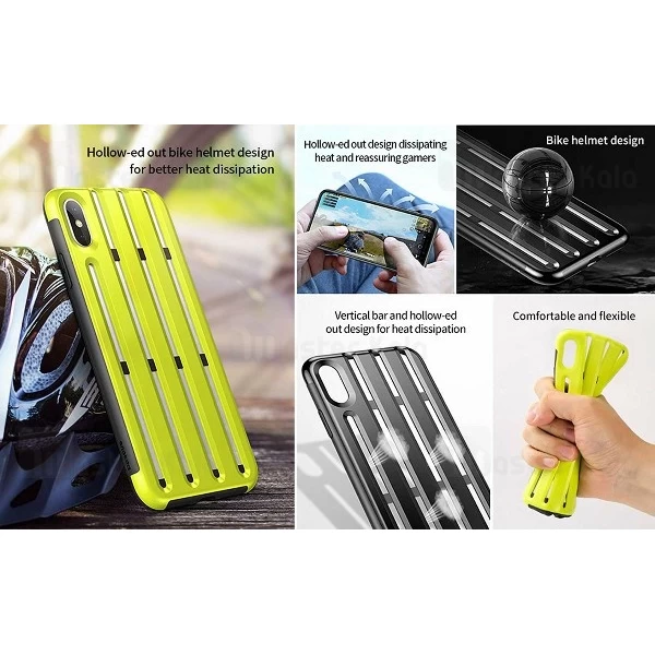 قاب بیسوس آیفون Apple iPhone XS Max Baseus Cycling Helmet Case
