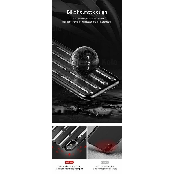 قاب بیسوس آیفون Apple iPhone XS Max Baseus Cycling Helmet Case