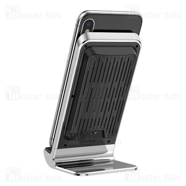 شارژر وایرلس 7.5 وات بیسوس Baseus Vertical Desktop Wireless WXLS-01