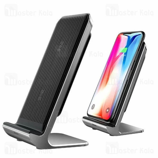 شارژر وایرلس 7.5 وات بیسوس Baseus Vertical Desktop Wireless WXLS-01