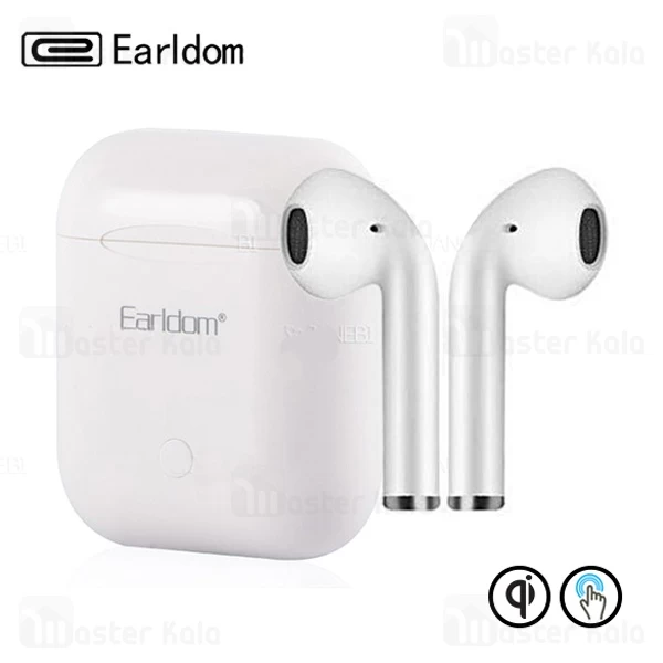 هدست بلوتوث دوتایی طرح ایرپاد ارلدوم Earldom ET-BH17 مناسب آیفون و اندروید