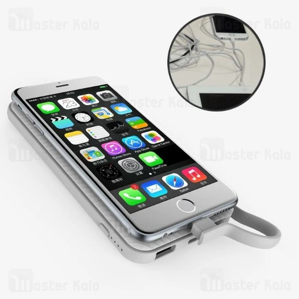 پاوربانک 10000 میلی آمپر جووی Joway JP-129 دارای کابل متصل