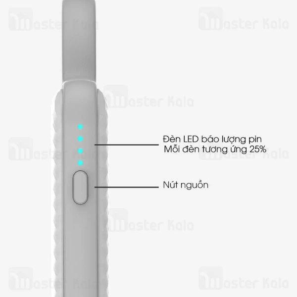 پاوربانک 10000 میلی آمپر جووی Joway JP-129 دارای کابل متصل